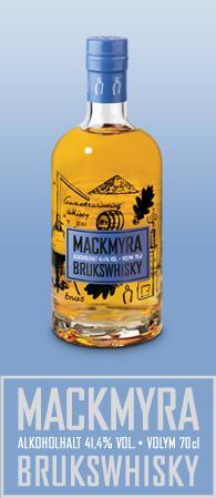 Mackmyra Brukswhisky Ny design - samma prisbelönta innehåll!