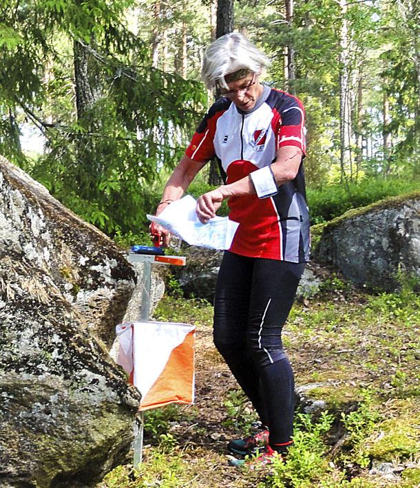 Hökåsenrännet Arrangemanget för den sista tävlingen i veterantourens vårsäsong hade lagts på VSOK 9 juni. Den här gången hade skogen väster om Hökåsen valts som tävlingsområde.