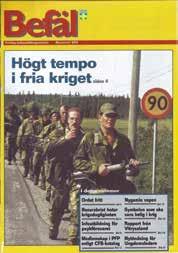Artiklar med information om internationella militär- och säkerhetspolitiska företeelser blev allt vanligare i Befäl. Sista numret i "benficksformat". 1994 beslöts att Befäl skall tryckas i A4-format.