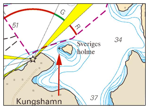 2015-12-03 4 Nr 575 Sveriges holme Sjöfartsverket, Norrköping. Publ. 2 december 2015 * 10834 Sjökort: 621, 622 Sverige. Norra Östersjön. Inloppet till Slätbaken. Vargholmen. Sjökabel för el.