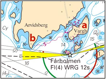 3 december 2015 * 10843 Sjökort: 6142 Sverige. Norra Östersjön. Stockholm. O om Lidingö. Eolsudde. Kummelnäsviken. Fartbegränsning till 5 knop. Rättelse.