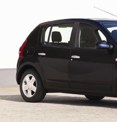 Modern Dacia Sandero: stil som lämnar avtryck.