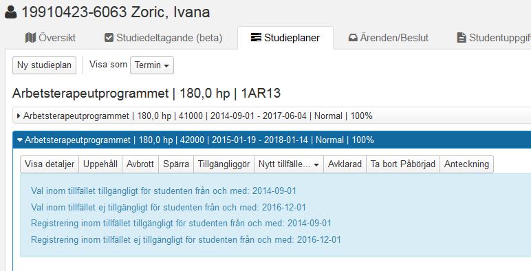 Klicka på fliken Tillgängliggör i