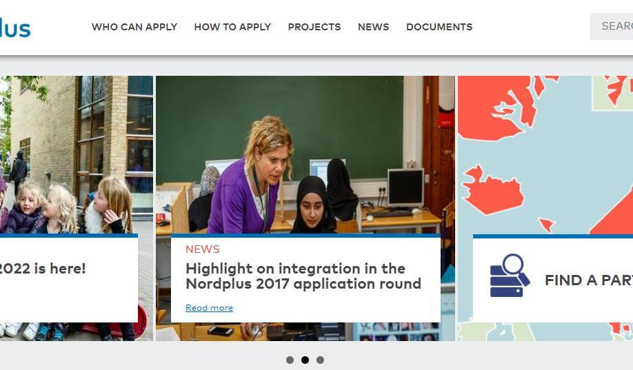 Nordplusonline.org Webbplatser: www.nordpusonline.org https://espresso.siu.no/espresso/login?0 Vad utgör grunden för en god ansökan i Nordplus Junior!