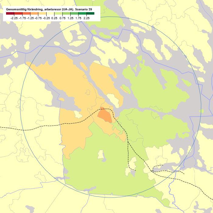 8.6.3 Tillgänglighet Lokalisering av järnvägsstationer Tabell 30.