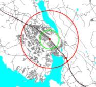 avseende på stationslägets attraktionskraft kan jämföras med endast tre värden: