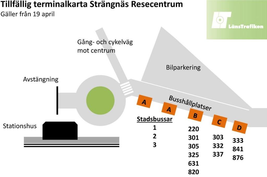 Trafikverket genomför nu en utbyggnad av Svealandsbanan till dubbelspår mellan Strängnäs och Härad vilket innebär en utbyggd station i Strängnäs med mittplattform och nytt stationshus över spåren,
