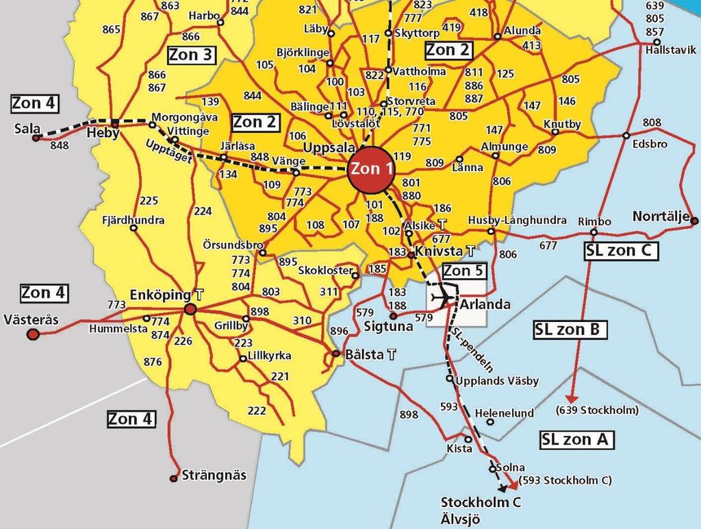 pendeltåg mot Stockholm, men Bålsta station är också bytespunkt mellan pendeltåg och regionaltåg på Mälarbanan. 4.7.