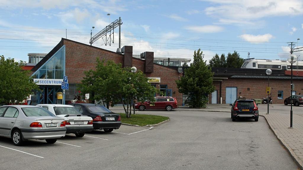 4.9 Söderhamn Lokalisering av järnvägsstationer 4.9.1 Bakgrund Skogsindustrin har sedan länge stor betydelse för Söderhamn men har minskat i omfattning.