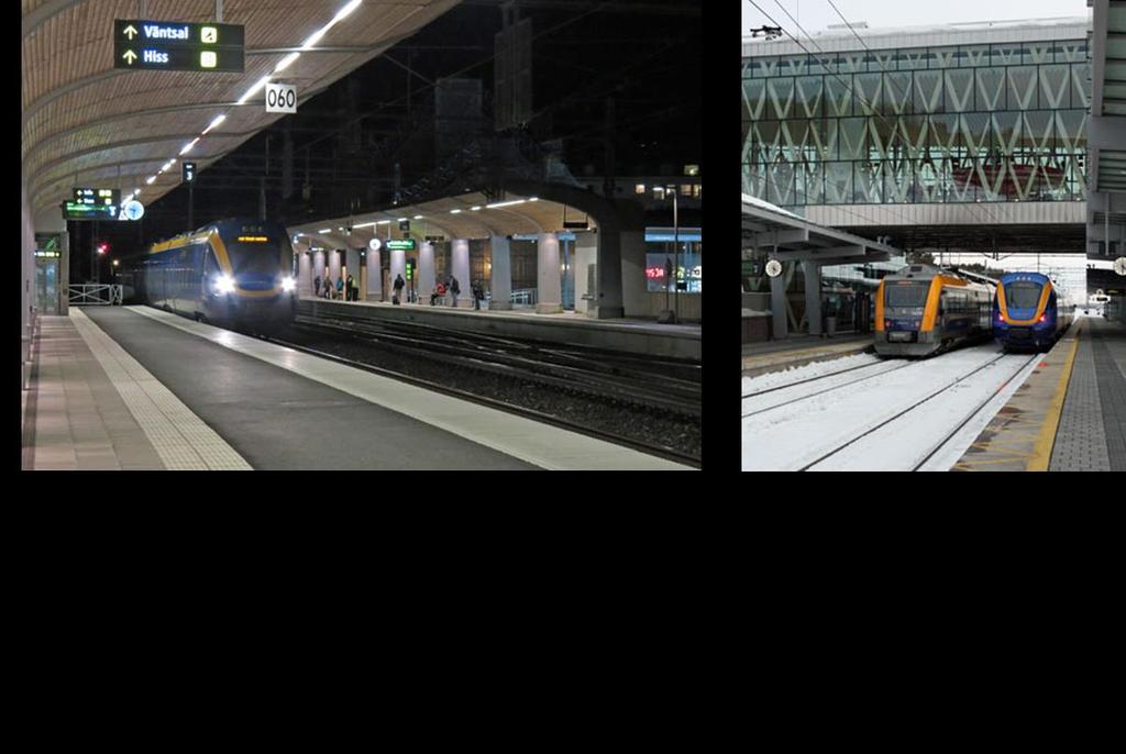 Pågående ombyggnad och längre avstånd från ortens centrum minskar den upplevda tryggheten. Figur 54.