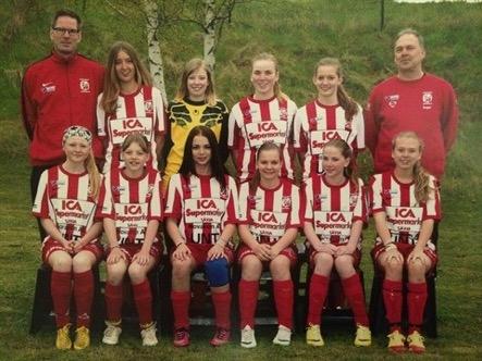 F 98-01 SPELAR 11-MANNA 2015 Danmarks Flickor 98-01 kommer under 2015 att spela i en 11-mannaserie (F14,15,16 grund). Det ska bli roligt och spännande att under denna säsong ta steget upp på fullplan.