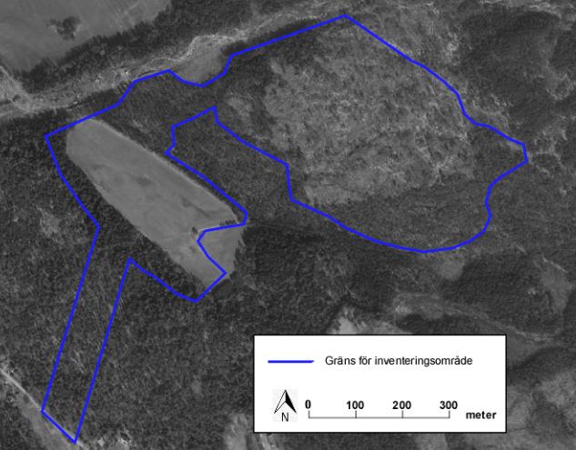 Genomförande Uppdrag På uppdrag av Massoptimering AB har Naturcentrum AB utfört en naturvärdesinventering av ett område i Vråssered, Bergum, Göteborgs stad.