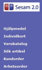 6 Arbetsorder Klicka på Arbetsorder i högermenyn 6.1 Avhjälpande underhåll (reparation) Utgå från patientens Hjälpmedels lista (se rutin 1.