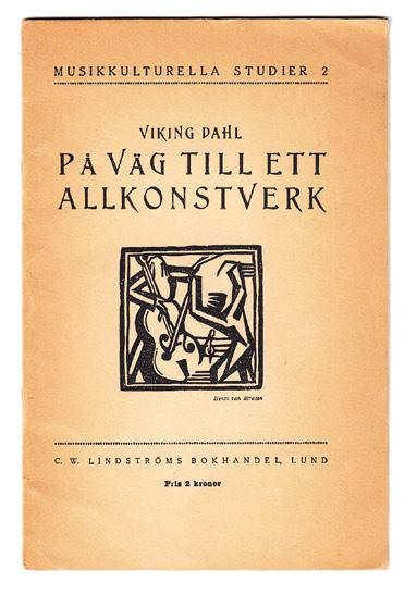 600:- Viking Dahl (1895-1945), svensk komponist. Han studerade dans för Isadora Duncan i Paris, och - på rekommendation från Ravel - komposition för Charles Koechlin.