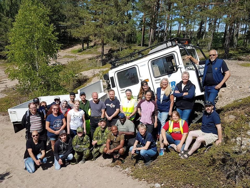 9 Juni HelGe (Hälsingland Gävle) Kårråd ordnade en prova-på dag på gamla F15-området i Söderhamn för dem som var intresserade av fordonsavtal.