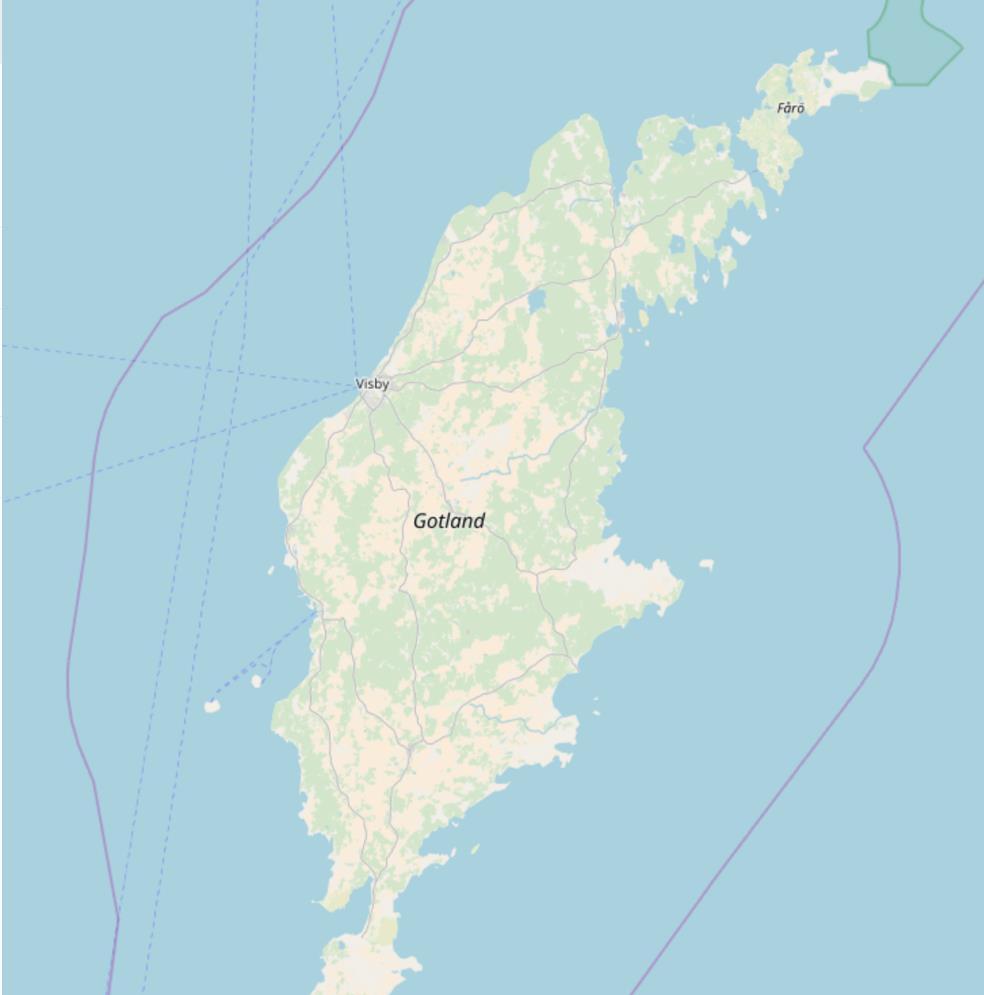 7 (86) 3. NULÄGESANALYS 3.1 Visby och Gotland Visby tillhör och är största orten sett till antalet invånare.
