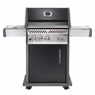 ROUGE 425 De tre Rogue 425-modellerna har ett brett spektrum av funktioner, till exempel har R425SIB rostfria WAVE grillgaller och SIZZLE ZONE sidobrännare!