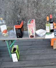 trevligt med ett glas rosé i solen. 8. Triss i damer.