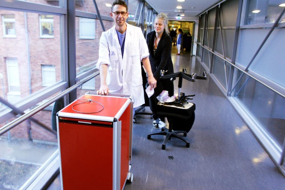 Resurseffektiv och klimatsmart produktanvändning Avfallshantering Att restprodukter skapar nytta är en vision vi på Karolinska har tagit fasta på.