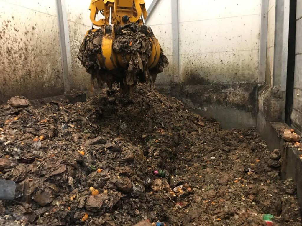 Biogas Med nybyggd mottagningficka och ny kvarn är anläggningen väl rustad för att möta framtida volymer av matavfall från AÖS medlemskommuner.