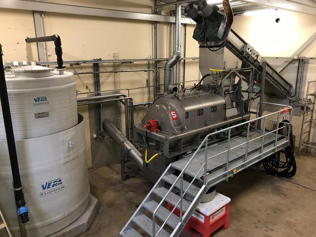 Biogas - Slutredovisning av projekt Utbyte av processutrustning på Hulesjöns biogasanläggning Slutredovisning, projekt Biogas Utbyte av förbehandlingsutrustning för processande av matavfall till