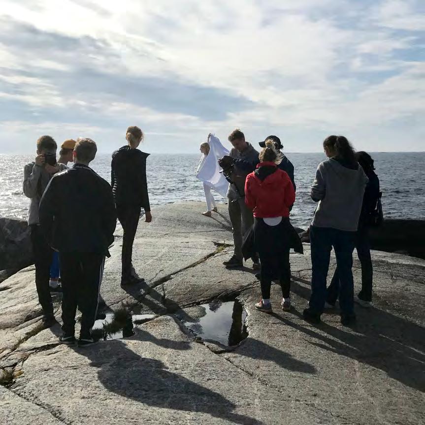 I programmet medverkade bland annat Ålands Näringsliv, mediaföretaget Winter, Ålandstidningen och näringsminister Camilla Gunell.
