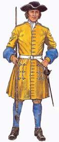 Regiment about 1675 G Göransson Manskap