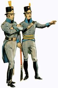 Elfsborgs regemente 1792 Private Elfsborg Regiment 1792 Manskap