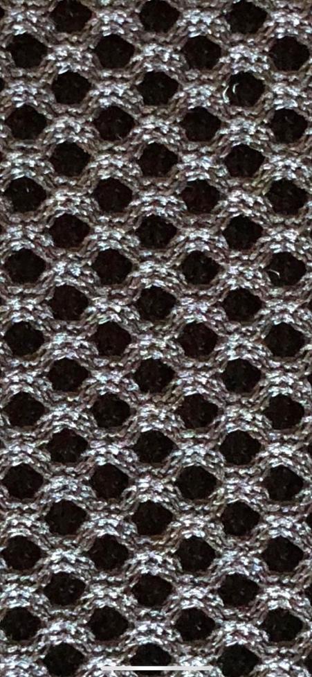 Bilaga 1: Materialprover detaljerad information MESH- referensprov (Artex) Material: 100%