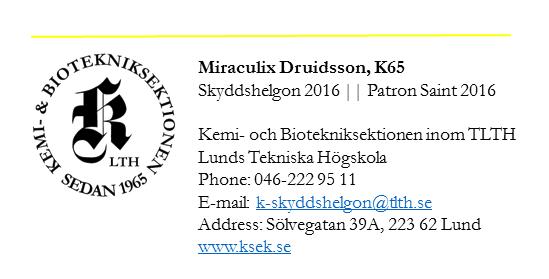 13 Signaturer i elektronisk post Funktionär på sektionen bör vid e-postkontakt med andra instanser, t.ex.