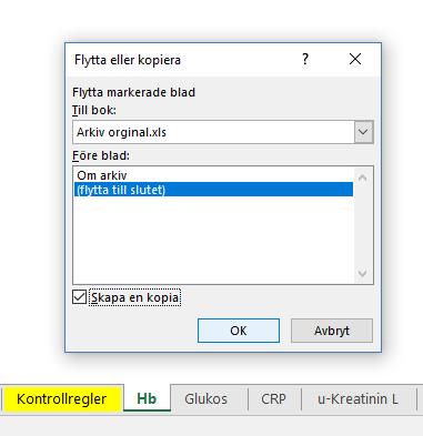 Lathund Arkivera 2 högerklick 3 4 5 6 7 1 2 3 4 5 6 7 8 9 10 I er folder för Labkontroller i (G:) FÖR AVD: G:\samarbete mellan kliniker\labkontroller\ort\avd\internkontroll FÖR HC: G:\er