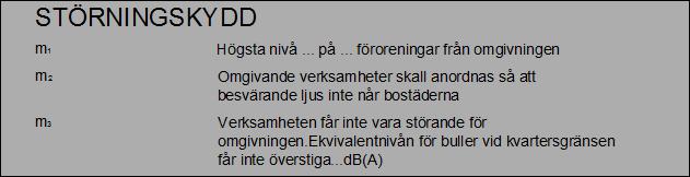 xml Ändringar är gjorda inom egenskapsgrupperna Föreskriven höjd Placering Störningsskydd