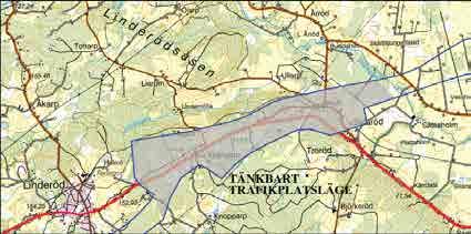 2.4. Trafikplatsläge längs sträckan Förbi Linderöd Vägutbyggnaden mellan Linderöd och Vä är uppdelad på en arbetsplan, Förbi Linderöd, samt en vägplan, Sätaröd-Vä.