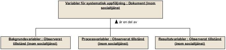 Begreppsmodell variabler för systematisk uppföljning BBIC Begrepp : NI Begrepp Bakgrundsvariabler : Observerat tillstånd (inom socialtjänst) Processvariabler : Observerat tillstånd (inom