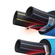 Polyeten PE Polyeten (PE) är en termoplast som lämpar sig mycket bra för tryckrörsystem.