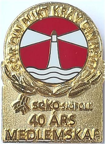 H.5.2 SEKO Sjöfolk 40 års medlemskap, Gör din plikt kräv din