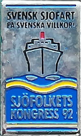 H 6.8 Svenska Sjöfolksförbundets Kongress 1992,