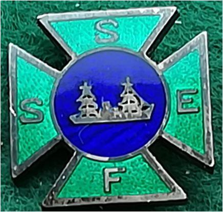 H 6.11 SSKF, Sveriges Sjöfarande Kvinnors Förening. (S.R.257) 1928 bildades Sveriges sjöfarande kvinnors förening (SSKF) och hade stöd för sitt arbete från LO.