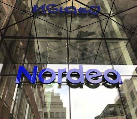 BOLAGSSTYRNING Tre bolag i fokus Inför stämmosäsongen 2018 står tre bolag i fokus för Första AP-fondens arbete i valberedningar; Hexagon, Eltel och Nordea.