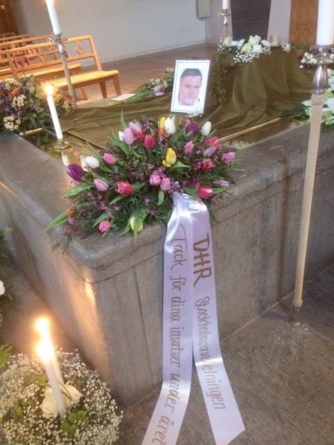 Vi var flera från DHR som deltog i Janne Karlssons begravning. 12 Han begravdes onsdagen den 31 jan. En fin och stämningsfull begravning.