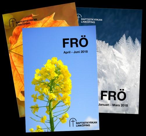 Distribution av församlingstidningen FRÖ Frö har under många år skickats via brev till medlemmar och intresserade.