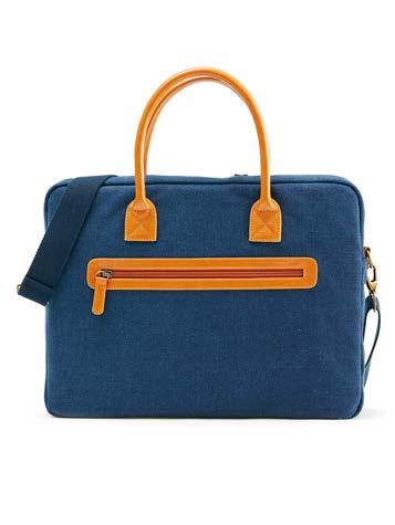 CARRY YOUR COMPUTER IN STYLE THE CLIFTON COMPUTER BAG IS A PADDED CANVAS BAG
