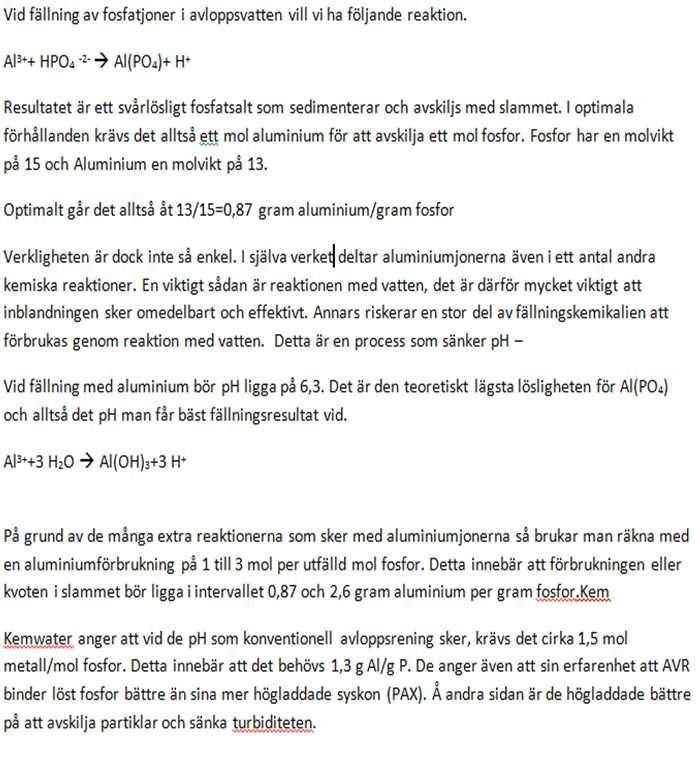 Miljörapport för år: 2014 Bilaga 4.