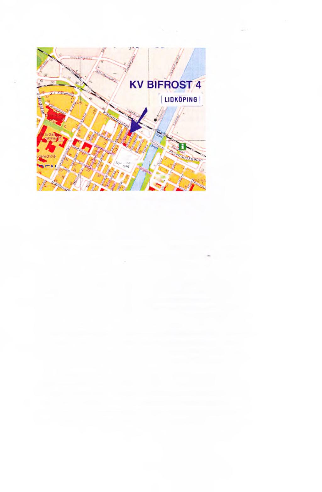 ?. i Svr«S(W S M djtllm ~ i.. v<- å * 'i Ä < '< l,# %A^. i...!,* *^--.., Figur 2. K arta över centrala Lidköping m ed undersökningsom rådet markerat.