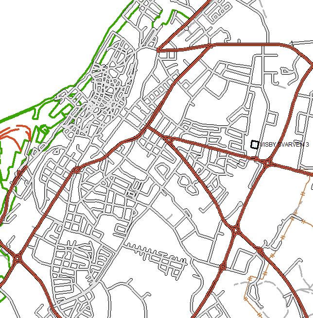 Regionstyrelseförvaltningen Tjänsteskrivelse Region Gotland Ärende RS 2018/84 Gällande detaljplan anger handel, hantverk och icke störande industri eller kontor.