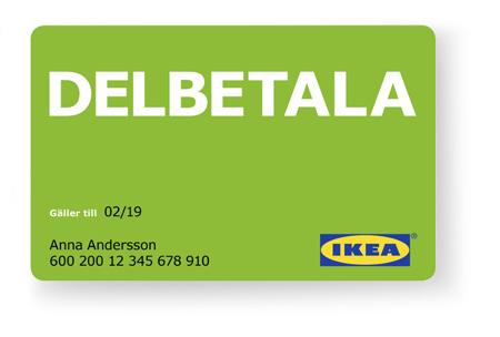 Ansökan om kontokredit IKEA DELBETALA - PDF Gratis nedladdning