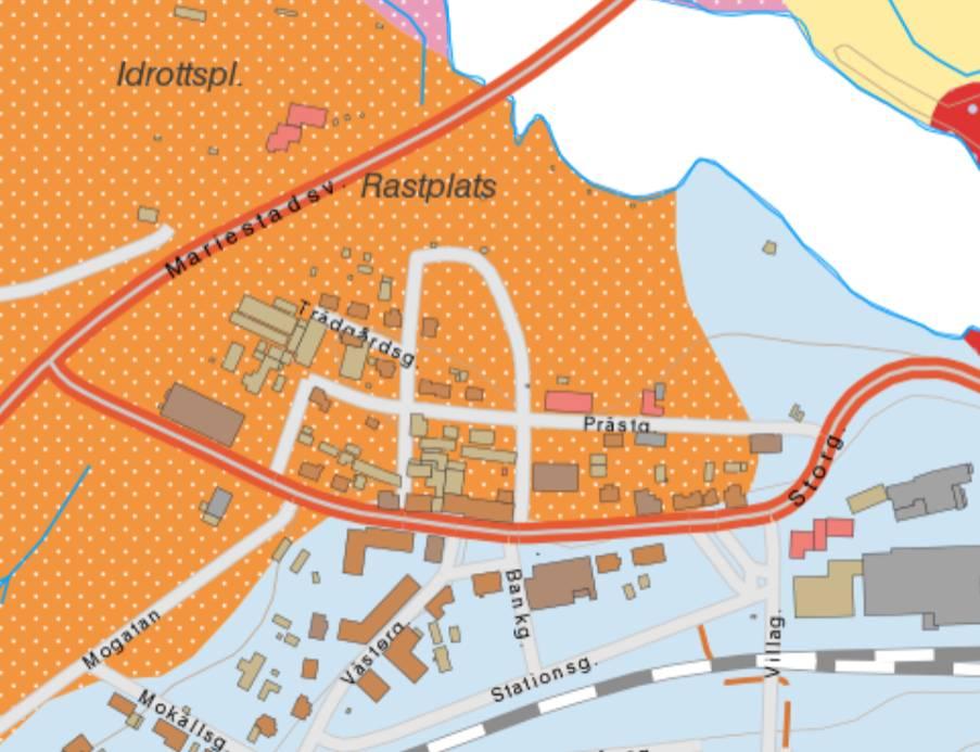 Översiktlig miljöteknisk undersökning av Göta Holme Gullspångs kommun Rapport 170609 Rev A 170804 Figur 2. Utdrag ur Naturvårdsverkets kartverktyg Skyddad natur (Naturvårdsverket, 2017. 3.