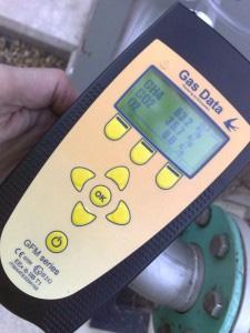 Figur 4.1 Gas DataGFM 416. Instrumentet som visas i figur 4.