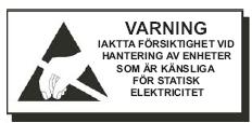 EN - sektioners konventionell brandlarmcentral Bruksanvisning för installation och konfiguration Appendix Montera/demontera -Vägsreläkort -Vägs Reläkortet har potentialfria utgångar för Brandoch