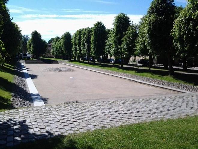 Parken är K-märkt och stadsdelen söker investeringsmedel.